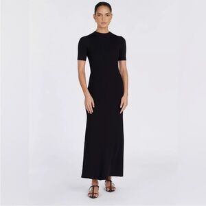 DISSH Classic Black Maxi Dress
